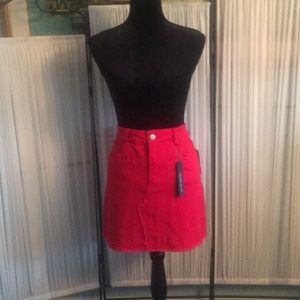 3/$30 NWT Mini Denim Mini Skirt